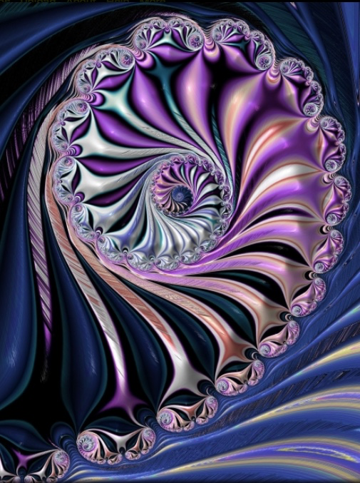 Morguefile spiral fractal