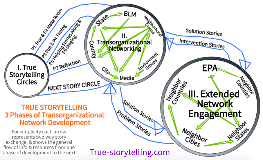 3 Phases of True Storytelling Transorg
                      Development