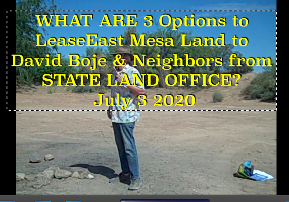 3 options to lease land pond is on