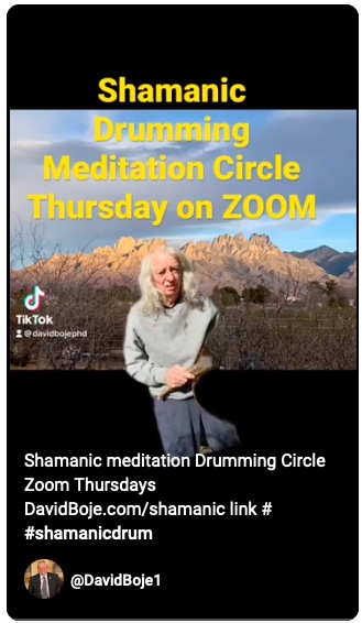 Shamanic Drumming Meditation Circle on Zoom
