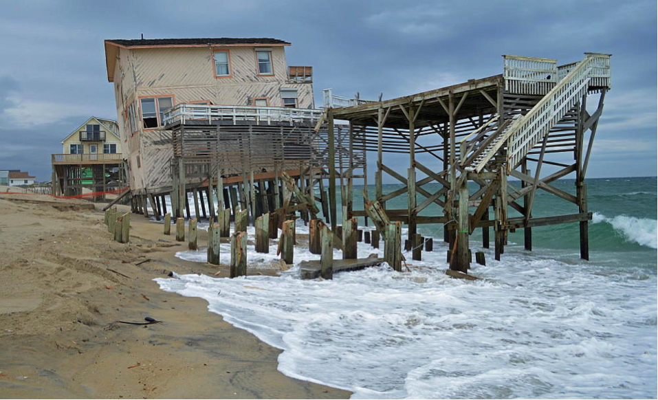 What does climate change look like along a coastline?