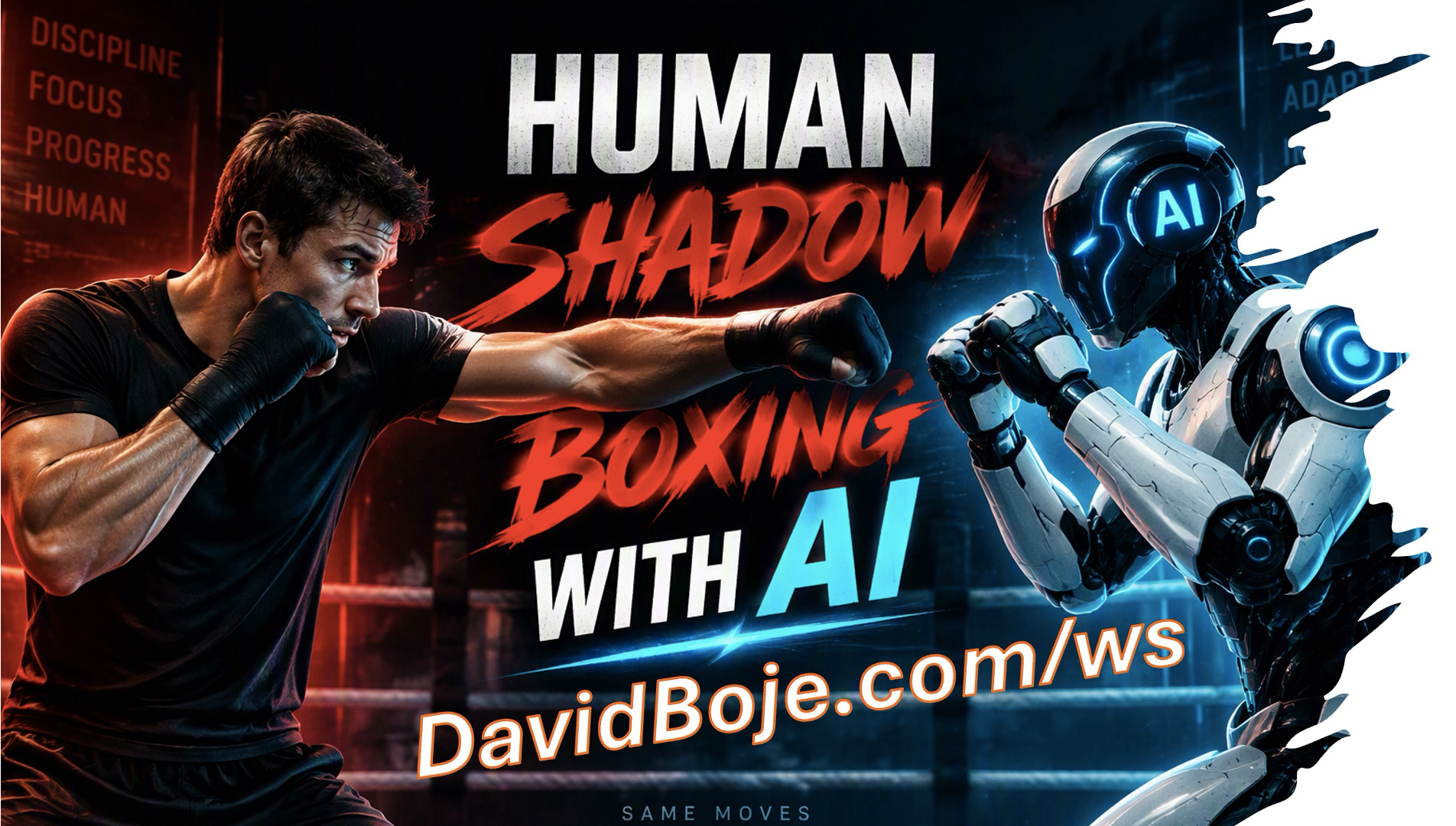 Shadow Boxing with My AI — YouTube Short by David M. Boje